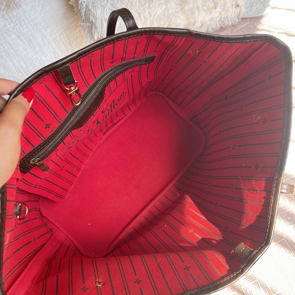 Louis Vuitton never full MM pre owned good condition - Picture 3 of 11